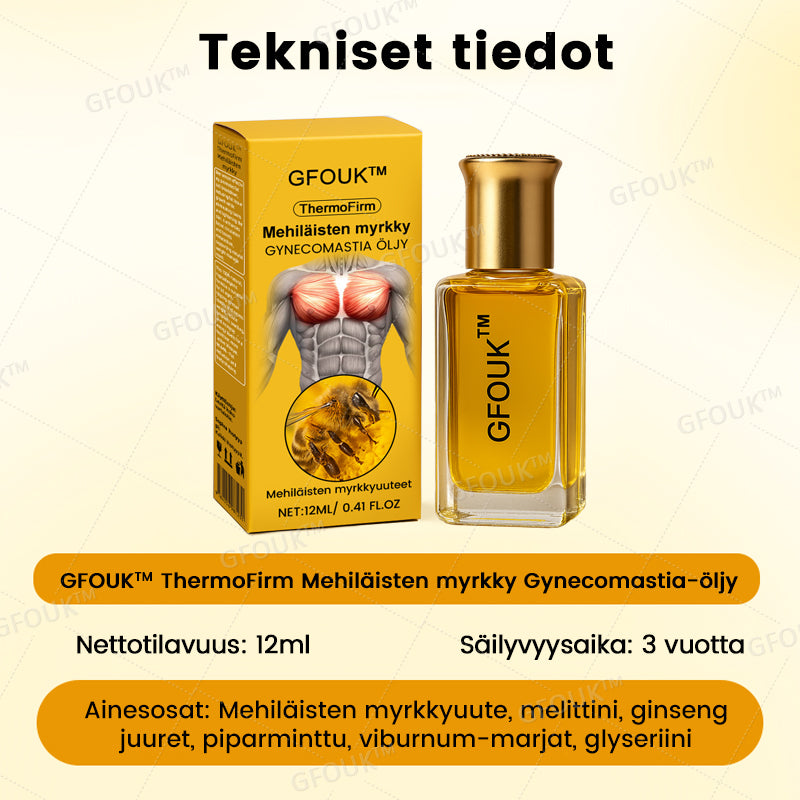 💪🏻GFOUK™ ThermoFirm Mehiläismyrkky Gynekomastiaöljy
