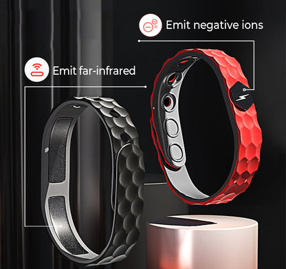 🧑‍⚕️💫Futusly™ RedUp Far Infrared Negative Ions Body Detoxing Wristband(🔥LAST DAY 70% OFF)