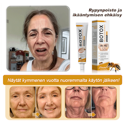 (💍Valmistettu ja lähetetty Kanadasta✅) 👩‍⚕️Furzero™ Botox-mehiläisen myrkkyrynkojenpoisto-kreemiksi - (VIIMEINEN PÄIVÄ 70% ALENNUSTA)